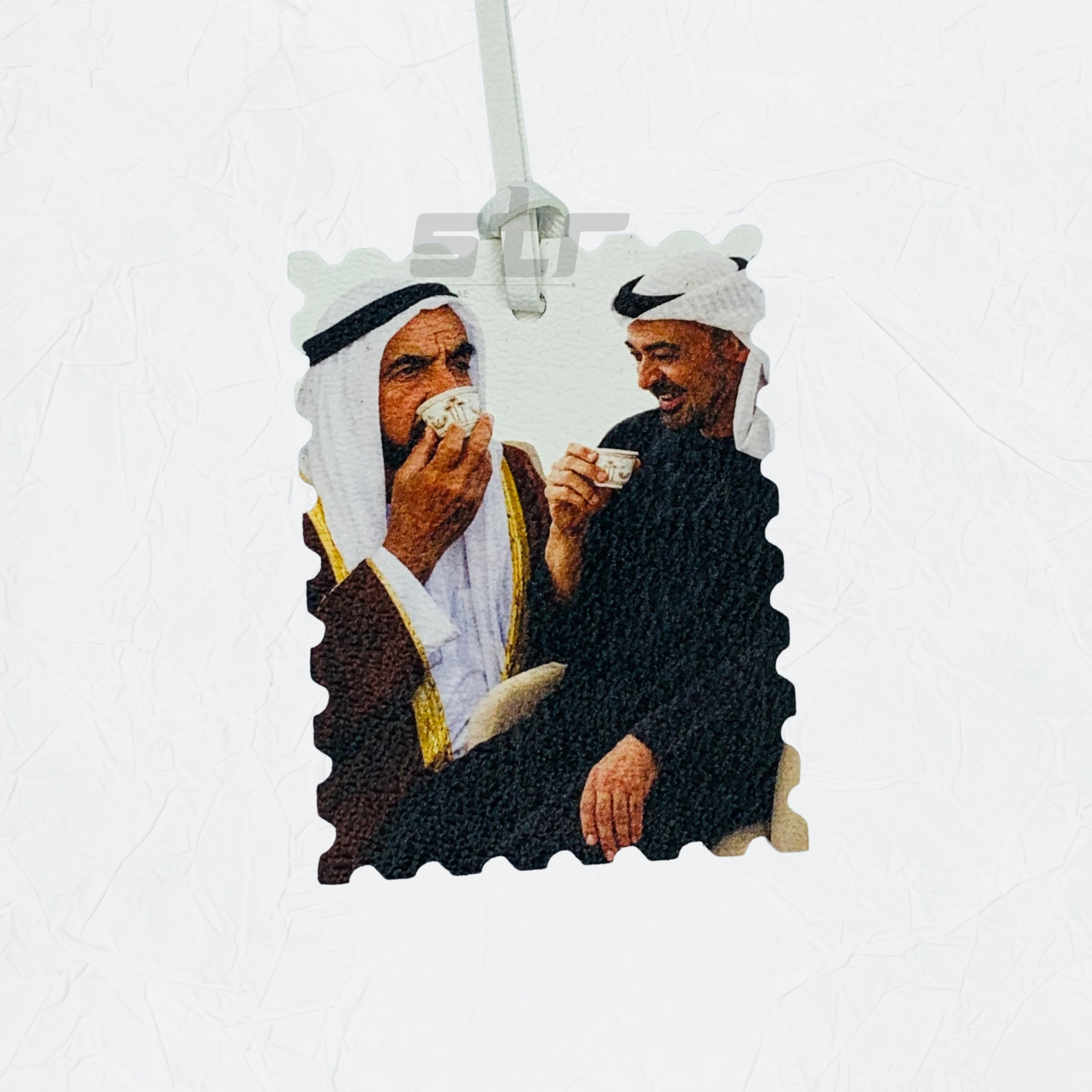 Leather Charm Sheikh Zayed bin Sultan Al Nahyan & Sheikh Mohammed bin Zayed Al Nahyan - 4